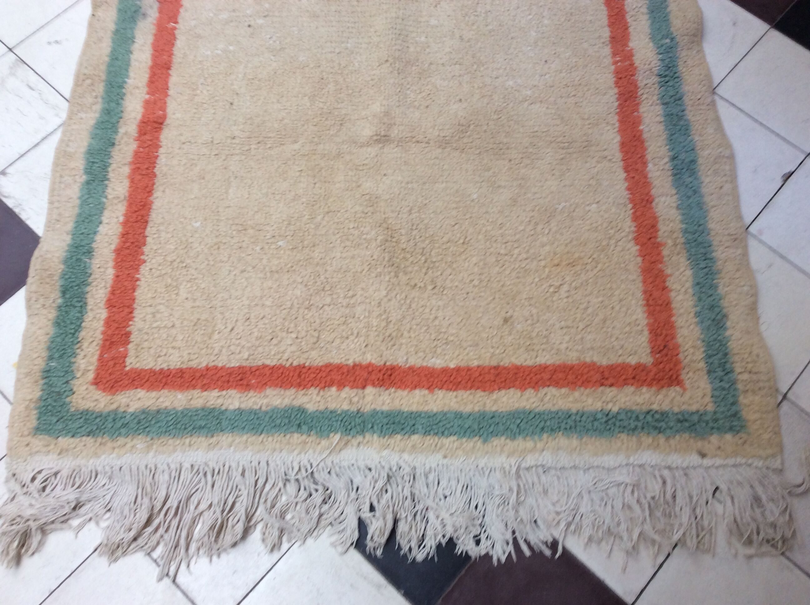 Carpet in wool, 100 X 200