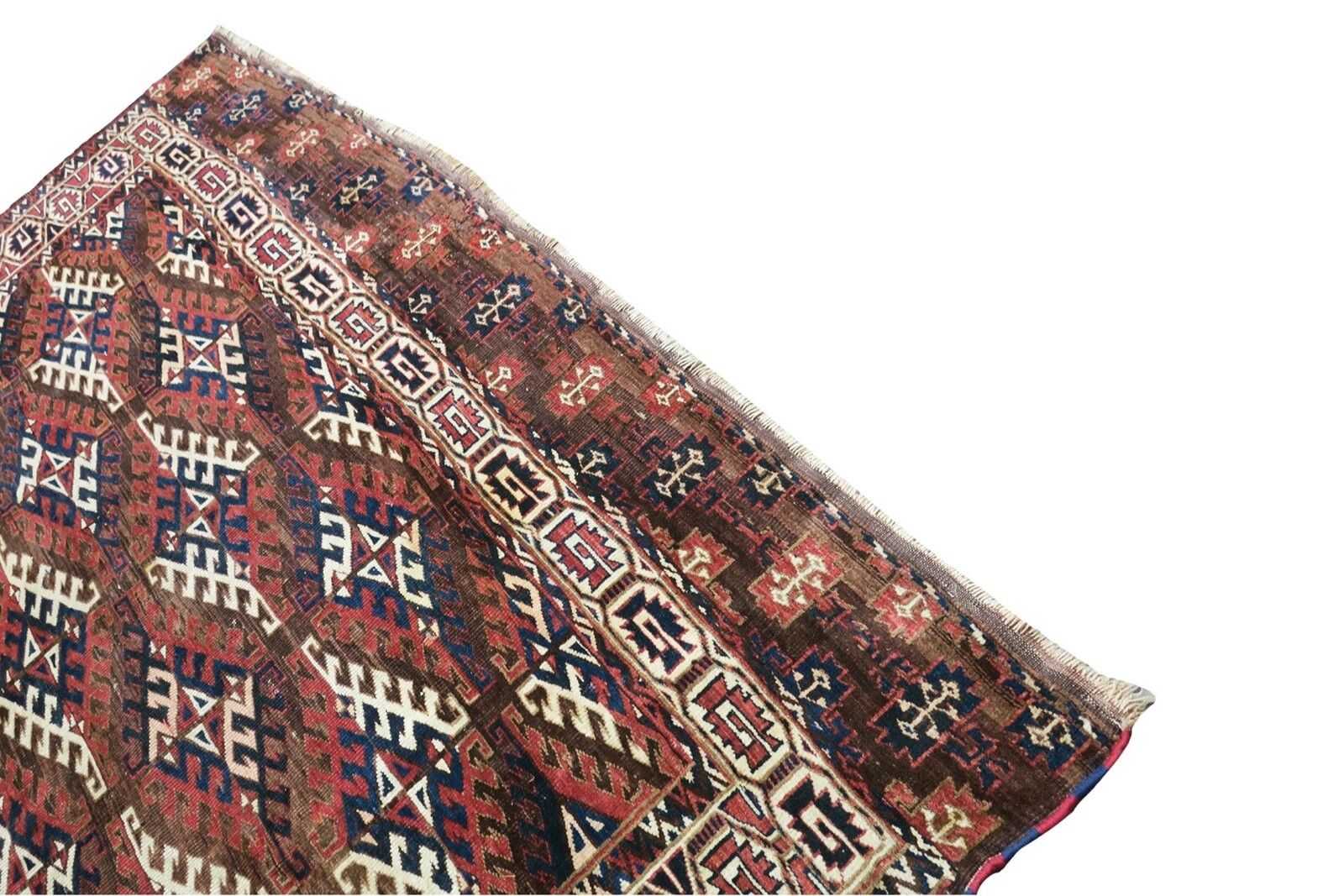 fine antique yomud tribal main carpet 1890 294x202cm