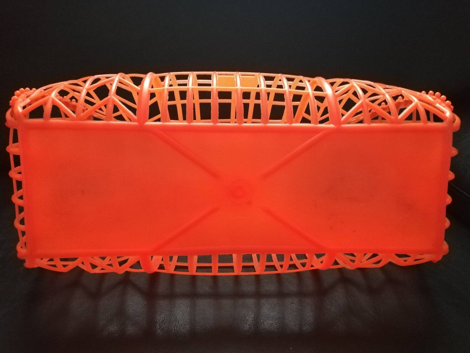 Vintage plastic shopping basket