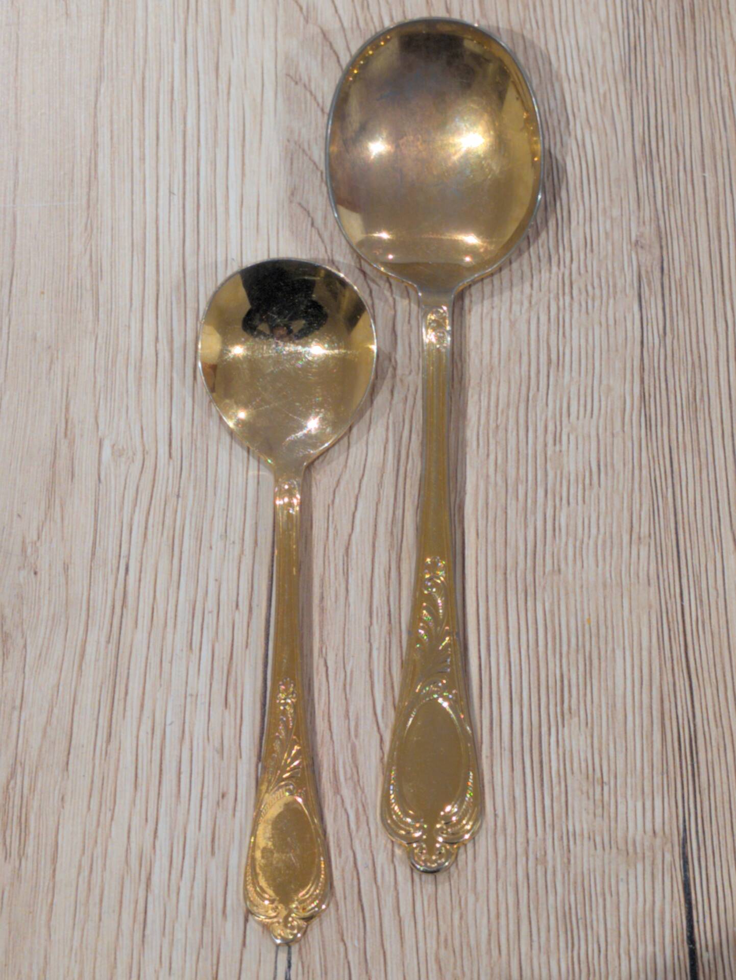 Luxury Cutlery Set Solingen SBS Gold Plated with 23/24 Carats - 70 Pieces