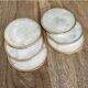 Vintage mother-of-pearl coasters