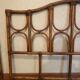 Rattan headboard, vintage 70s.