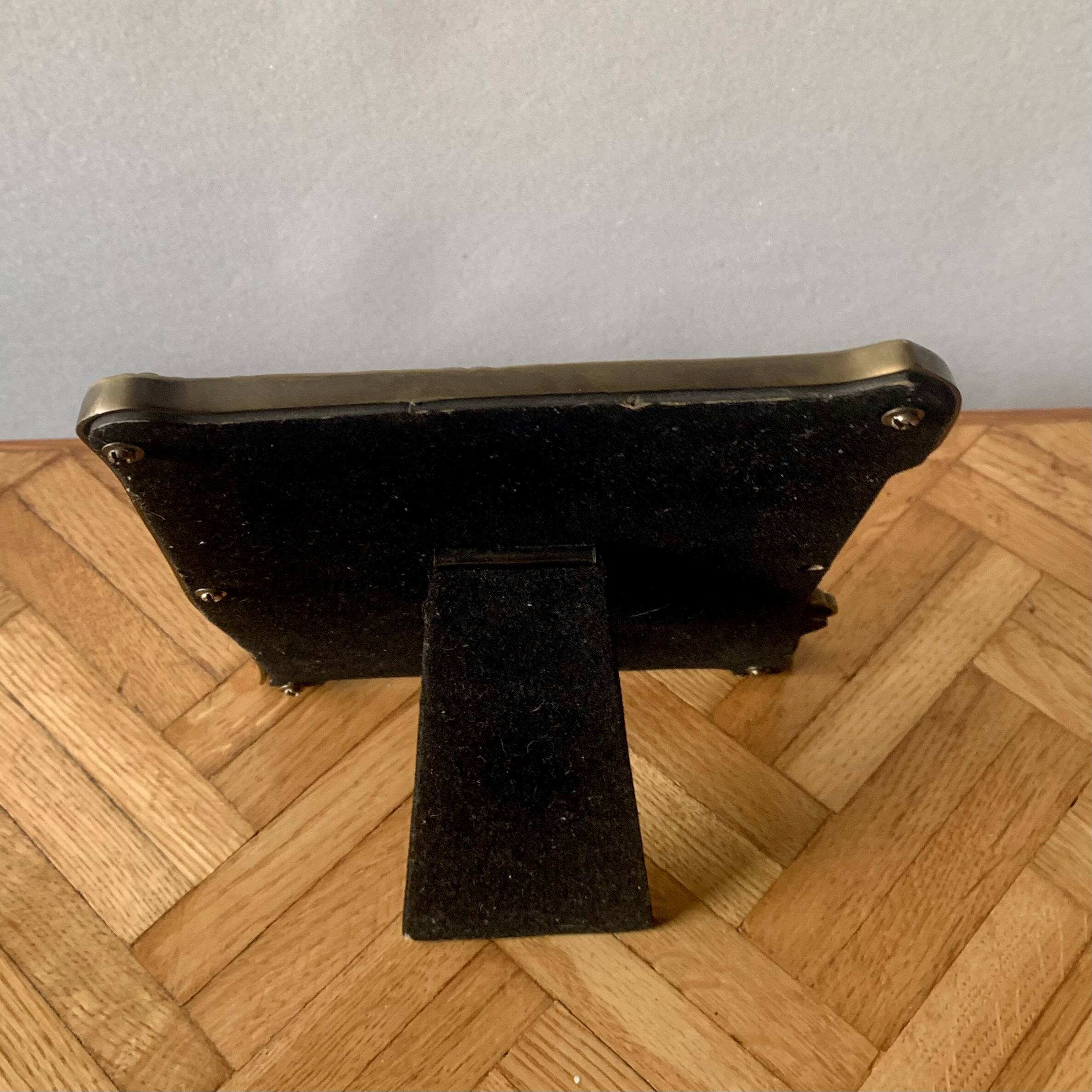 Small brass mirror - Art Deco style