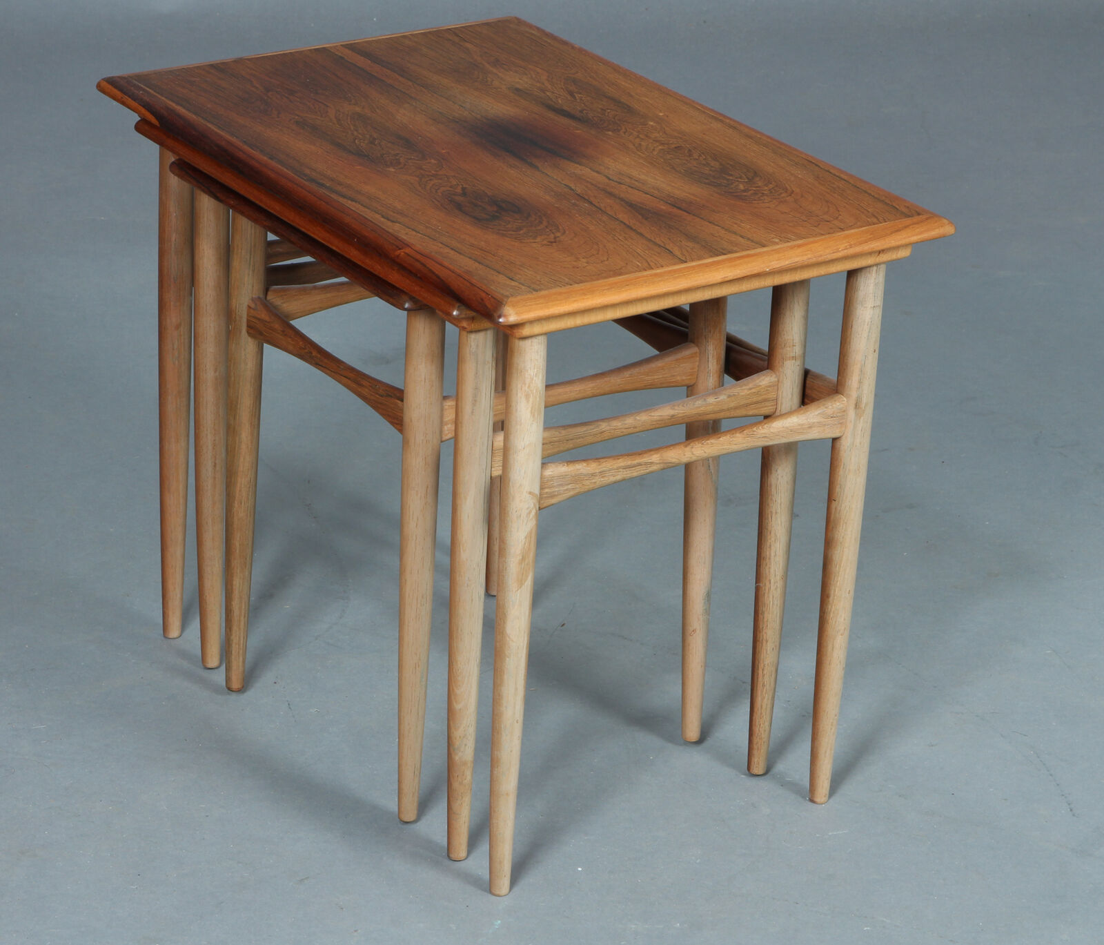Scandinavian Rosewood nesting tables - Denmark - 1960's