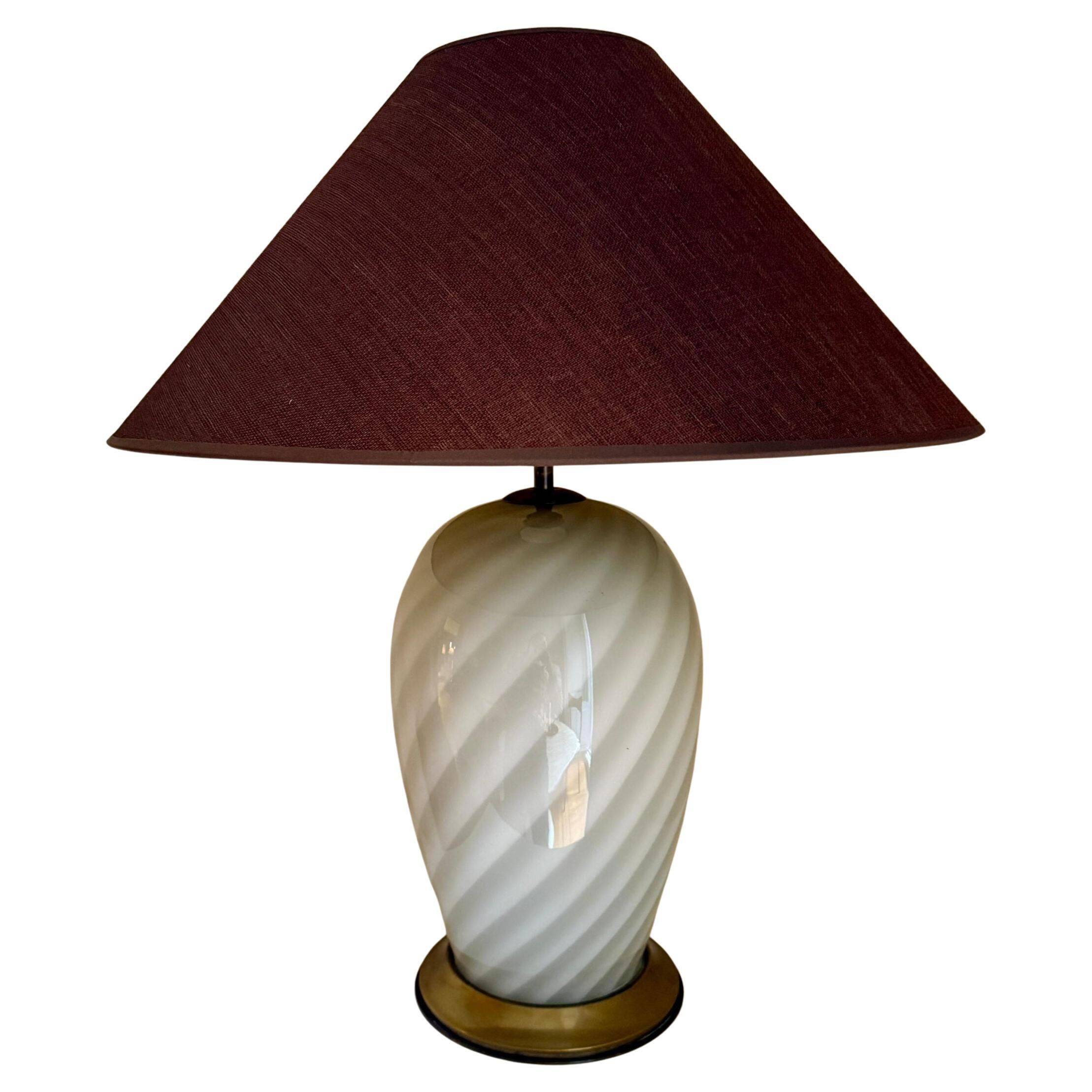 Murano lamp by Tommaso Barbi