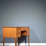 Midcentury Gordon Russell walnut and beech desk