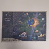 Affiche la conquête spatiale