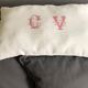 Cushion - CV monogram