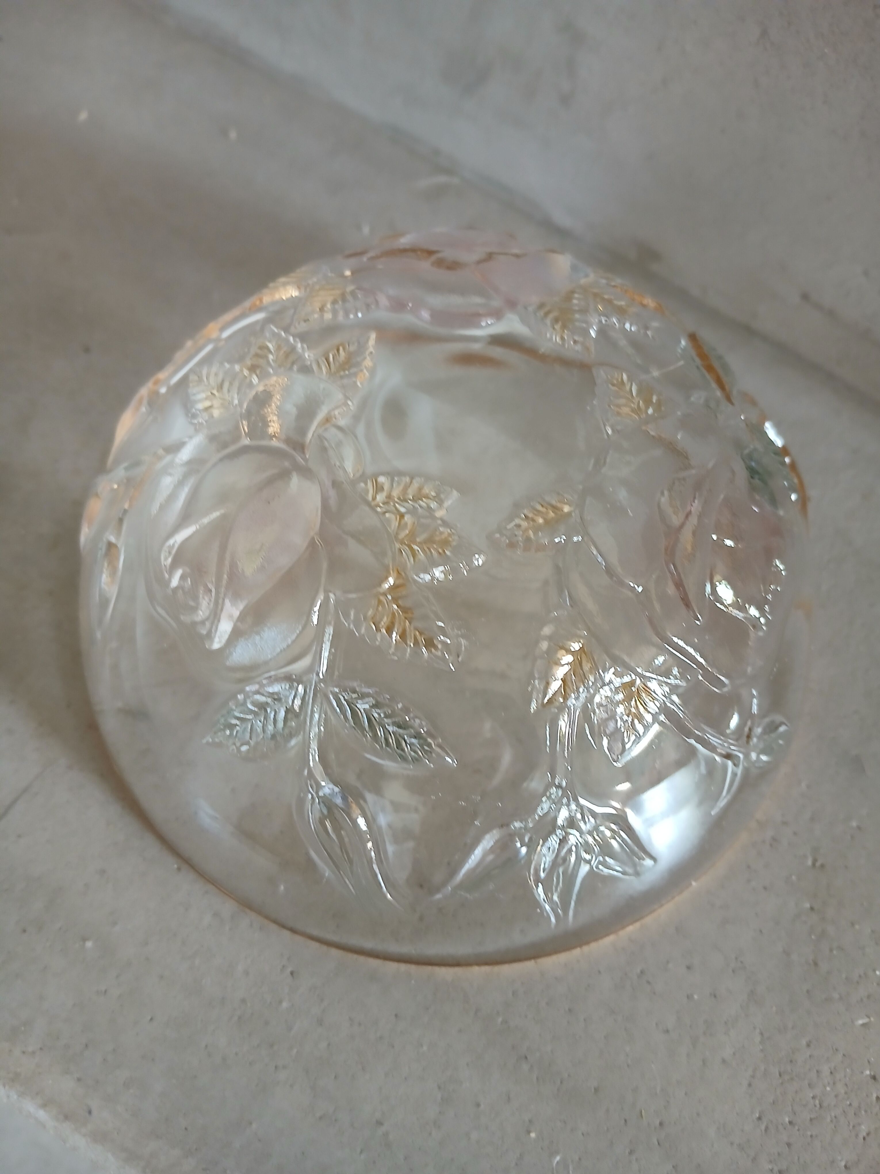 Coupe en cristal d'Arques