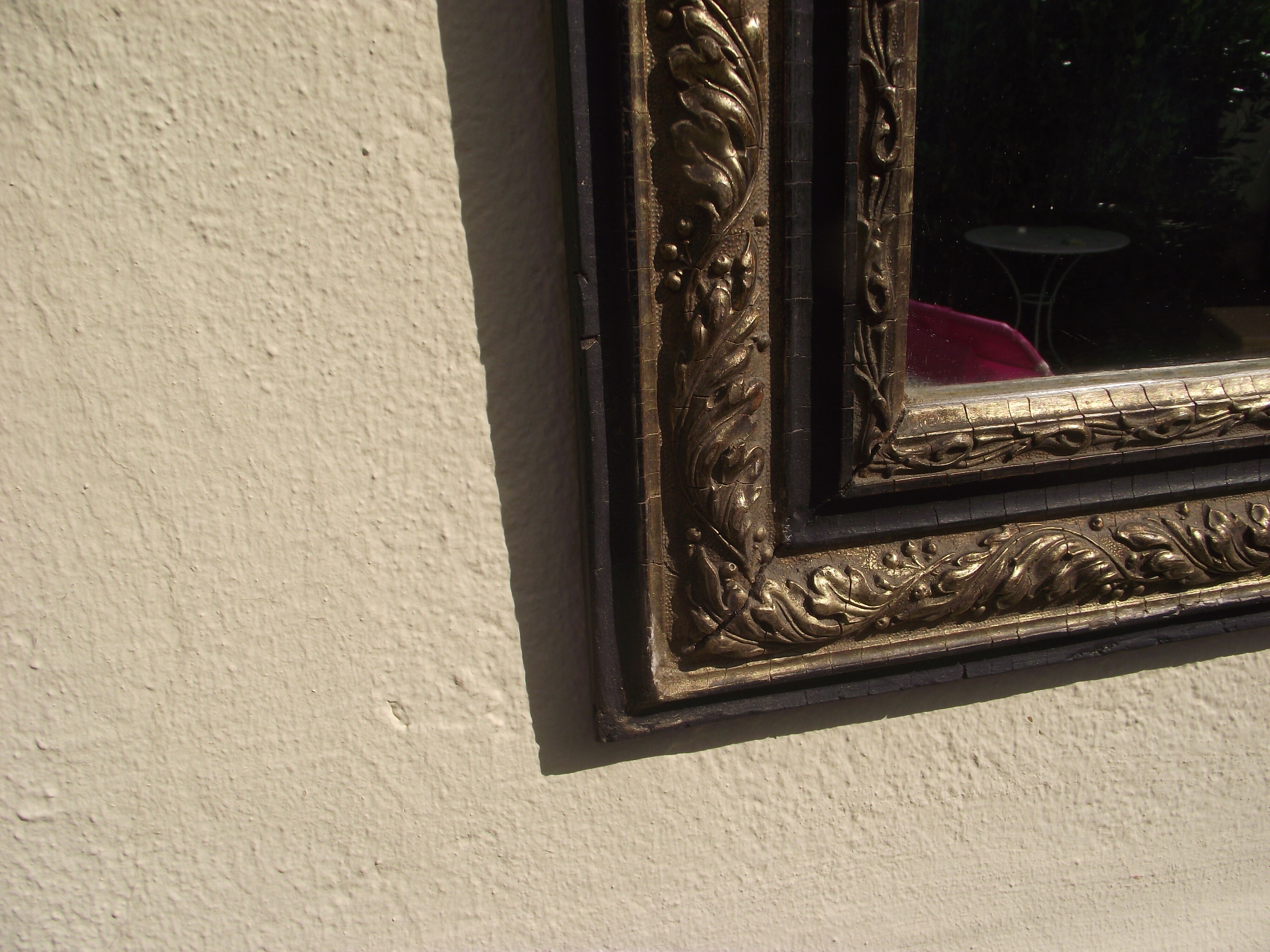 Mirror late 19th Napoleon III 56x76cm