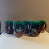 Set of 5 mugs Alain Guillard