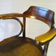 Thonet office armchair N°3 wooden seat, circa 1900