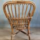 Vintage rattan chair for children