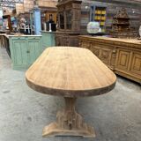 Monastery-style table in solid oak.
