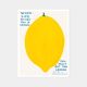 David Shrigley, When Life Gives You A Lemon Poster, 2021