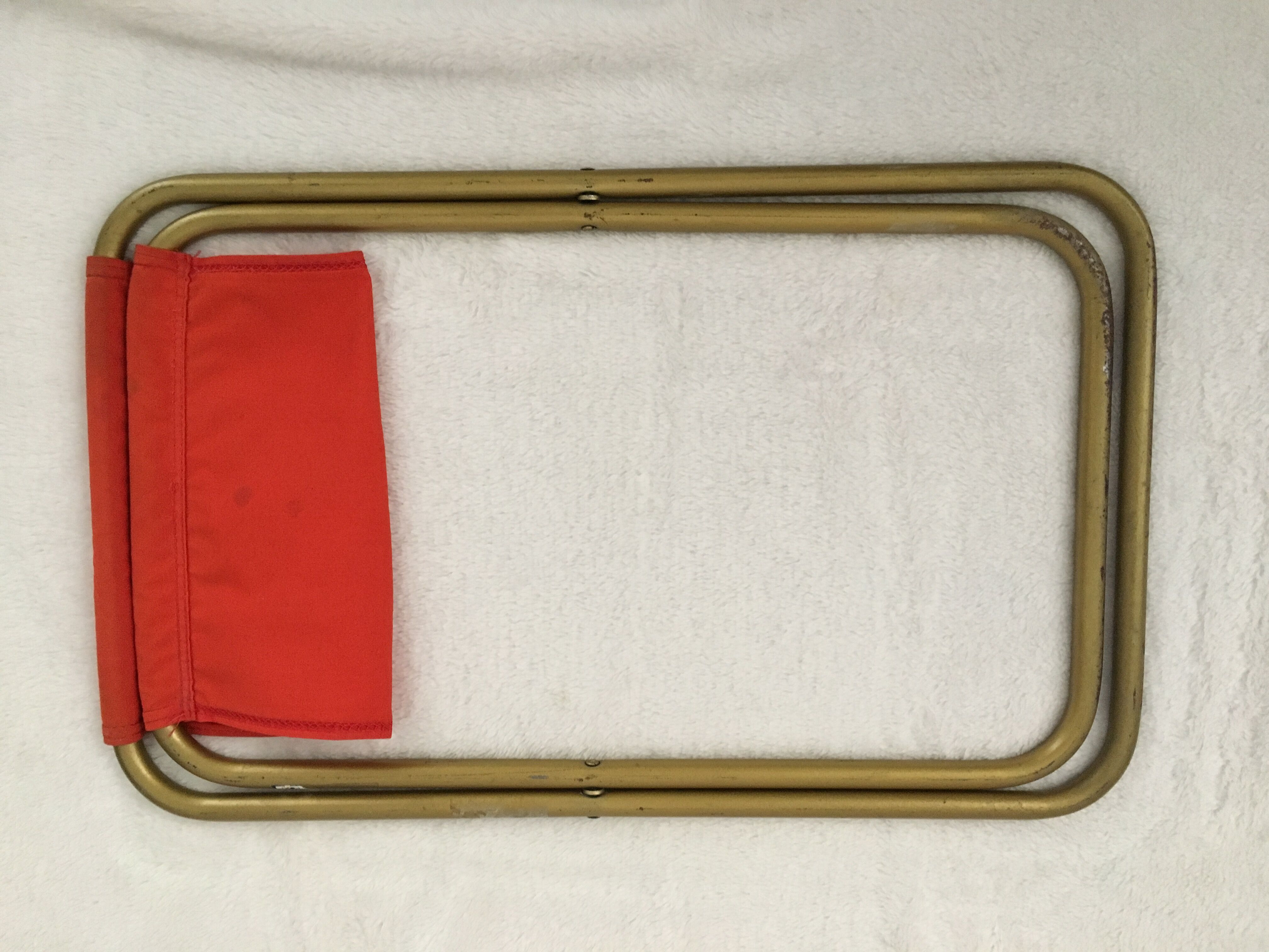 Pair of folding lail Lafuma stools