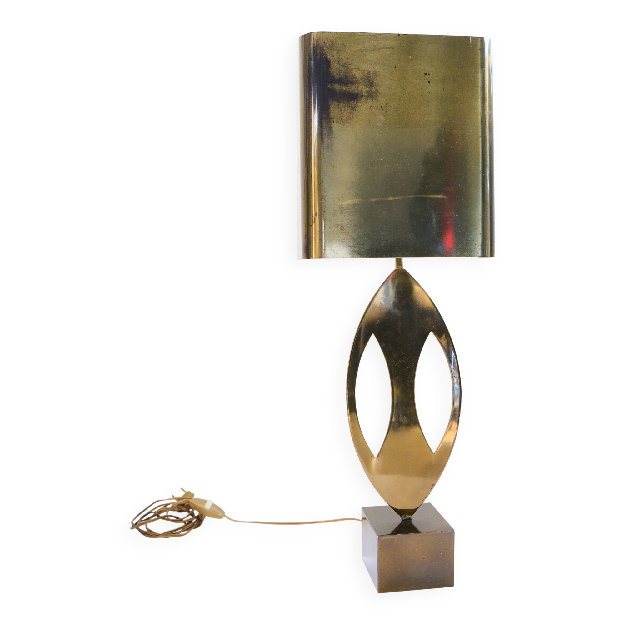 Bronze lamp by Maison Charles