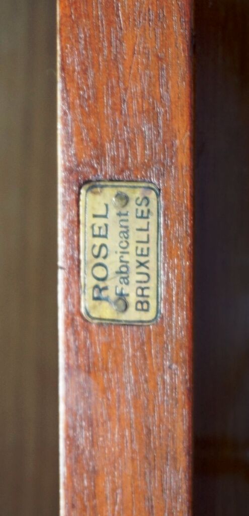 Rosel manufacturer brussel enfilade mahogany, marquetry.