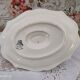 Gravy boat on frame Gien France Lorraine model