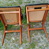 Series of 6 old Scandinavian design chairs