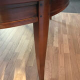 Round table and 2 cherry wood extensions