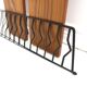 Scandinavian teak "String" shelves