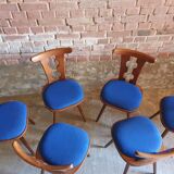 Set of 6 brutalist chairs