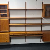 Vintage teak wall unit by HG mobel Denmark