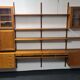 Vintage teak wall unit by HG mobel Denmark