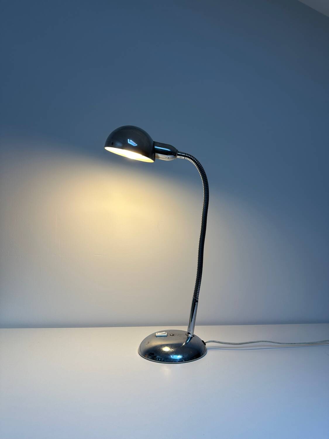 Large JUMO articulated lamp, vintage 1950