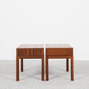 Midcentury pair of night stands by Kai Kristiansen for Aksel Kjersgaard 60s