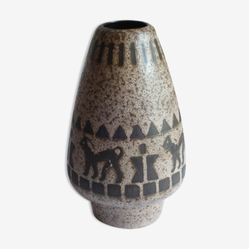 Ceramic animal decor vase "Agina" by Hans Welling for Ceramano, West Germany 1960s.