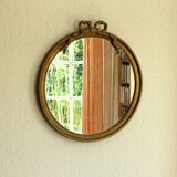 Round wall mirror from the 50s - Vintage