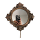 Miroir ancien en métal