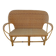 Wicker bench