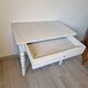 Bureau pieds tournés shabby chic