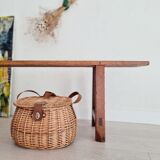 Banc de ferme en bois ancien