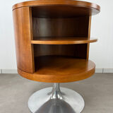 Arkana Maurice Burke, swivel side table with tulip base.