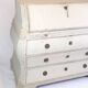 Gustavian Grey Painted Chatol From 1790s