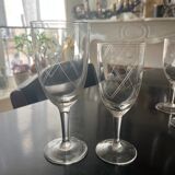 Glass set from the 50s