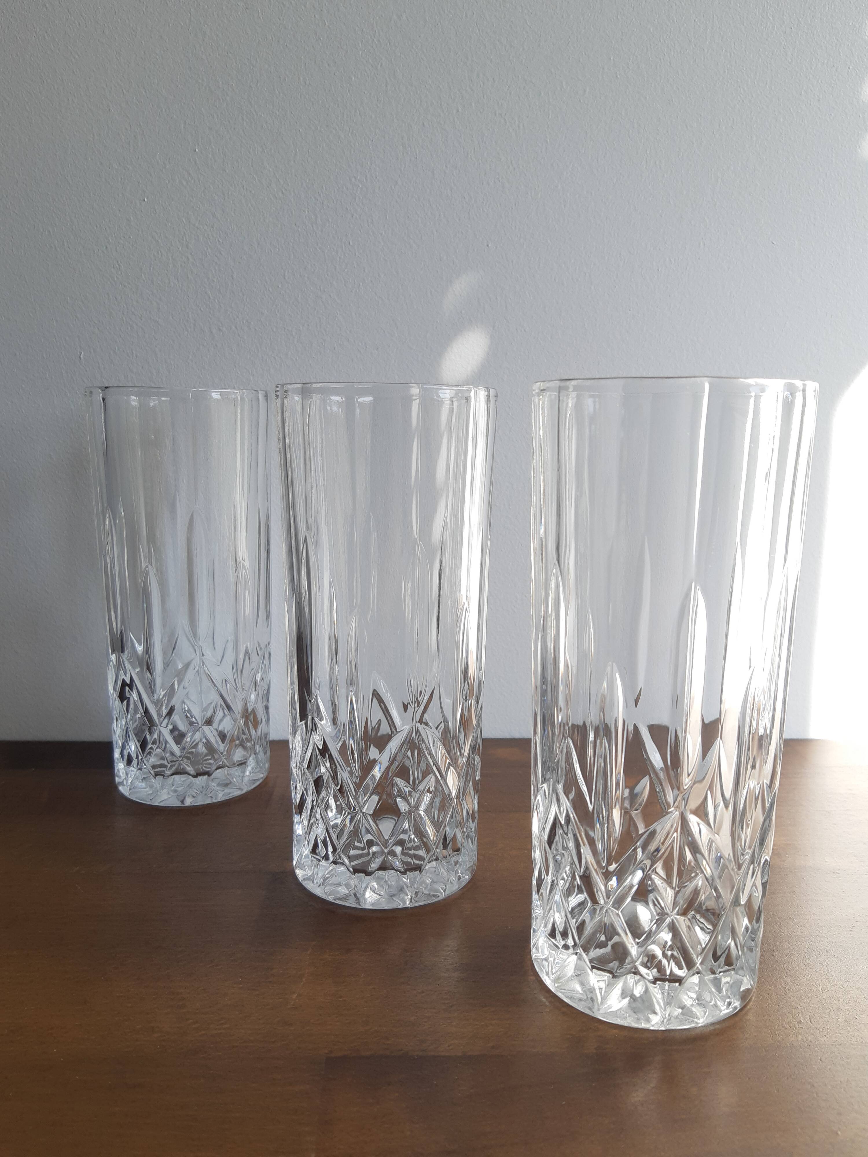 Set of 6 vintage water glasses