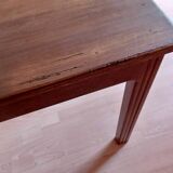 Art Deco desk or side table from the 1930s, vintage, solid wood