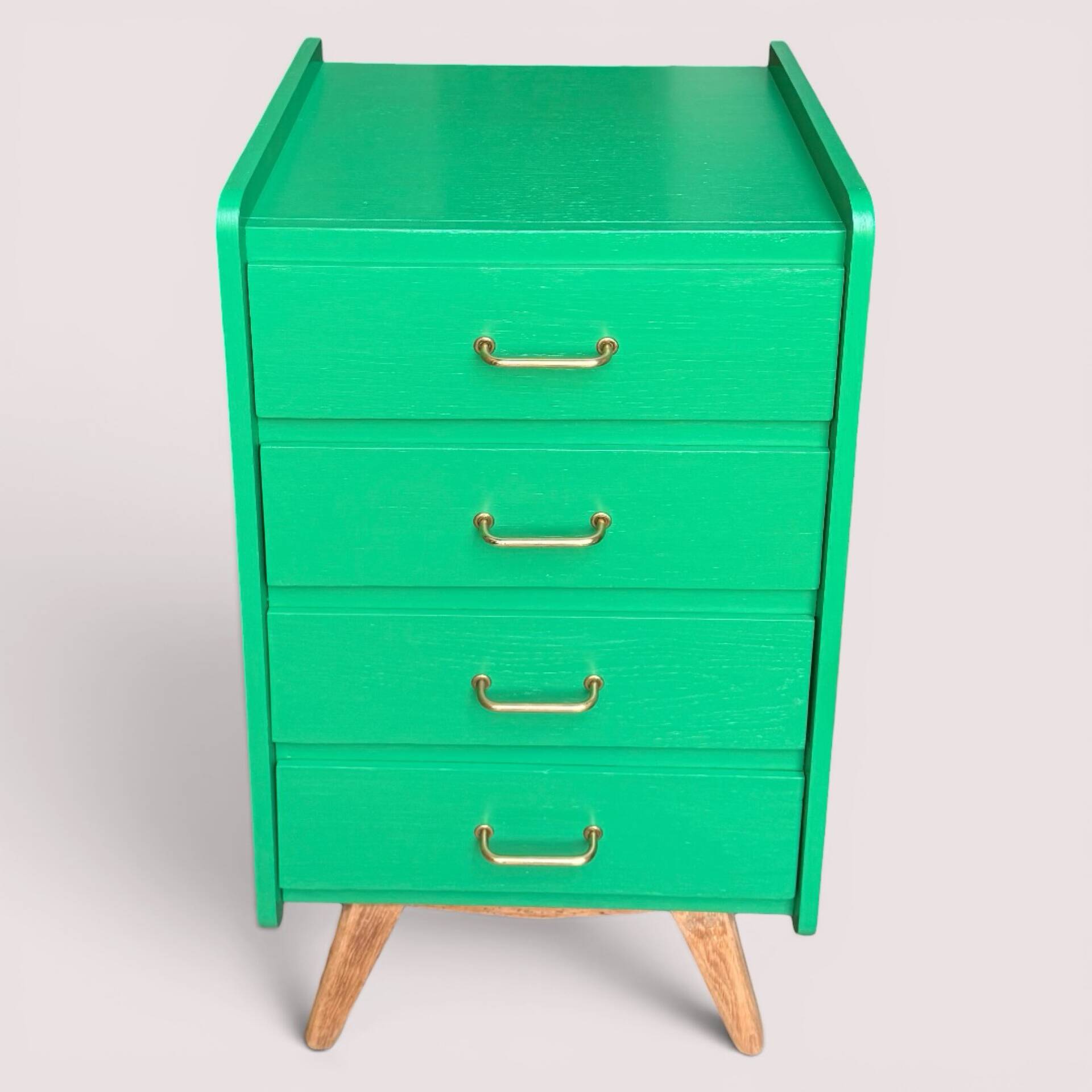 Commode vintage pieds compas 1960