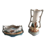 Vase and planter M W