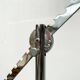 Mid-century German space age metal coat rack by Bremshey, Solingen