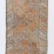 3x11 Brown & Orange Super Soft Vintage Runner Rug, 84x346Cm