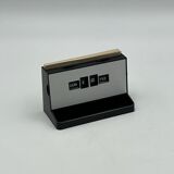 Rare 70s calendar organizer - vintage desk studio decor 'john' brand - italian edition