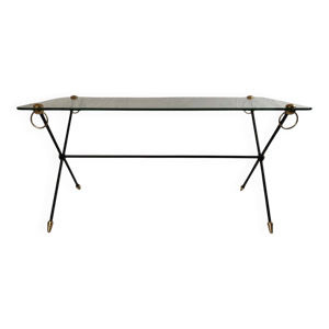 table Basse Modele ''x'' - jacques adnet