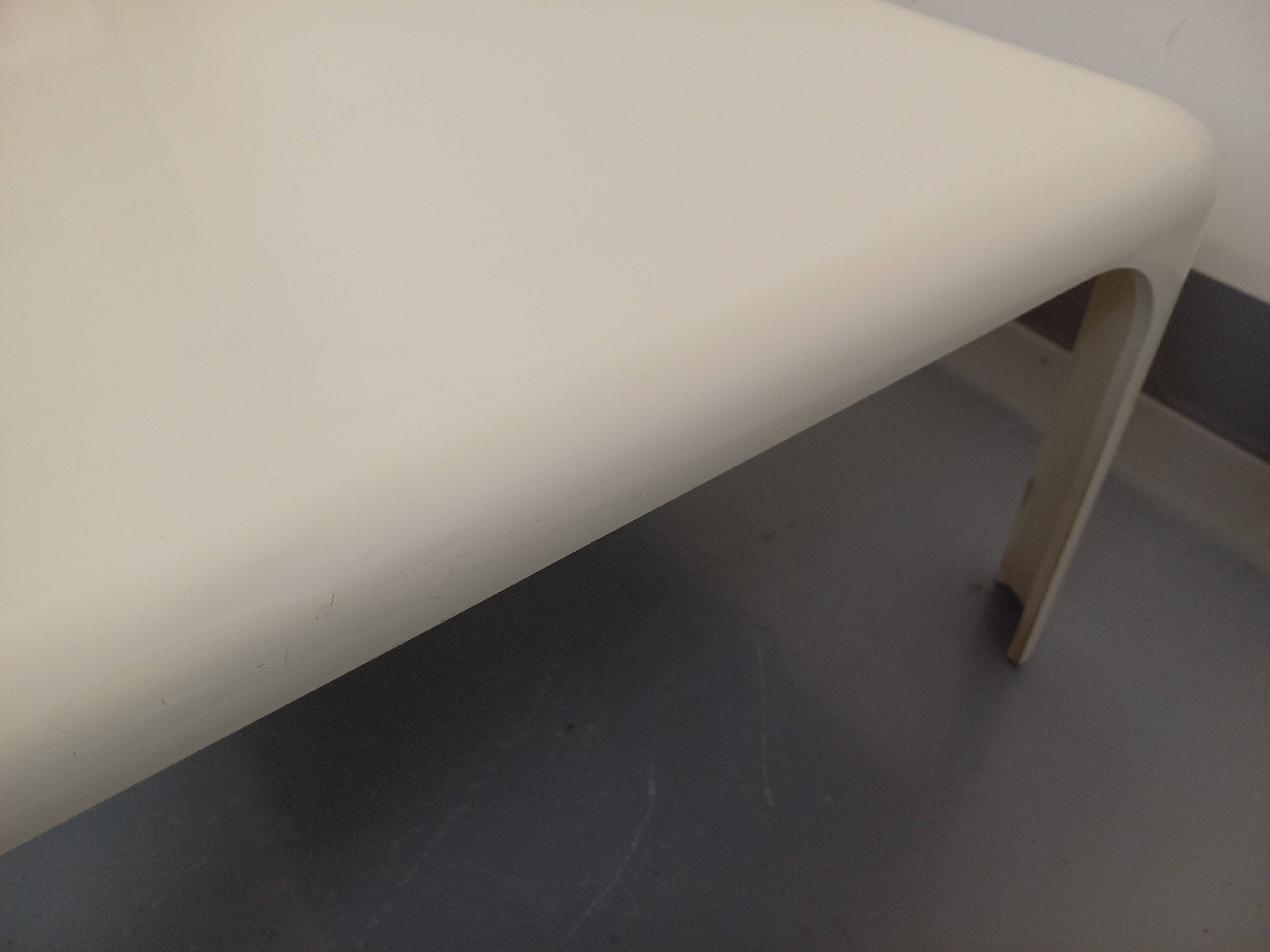 Vintage Italian Demetrio 70s Square Coffee Table by Vico Magistretti