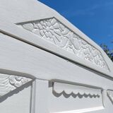 White art deco Parisian wardrobe